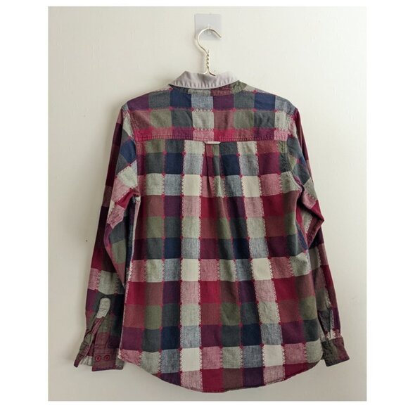 Bobbie Brooks Vintage plaid embroidered button up - Picture 3 of 6